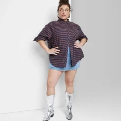 Women's Oversized Button-Down Flannel Shirt - Wild Fable™ Plaid -Thredup Fashion Shop GUEST 00c5a37a 0c4f 459d b05e d7336c72bab7