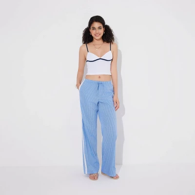 Women's Lace Trim Pajama Pants - Wild Fable™ 4 Women's Lace Trim Pajama Pants - Wild Fable™ - Image 2