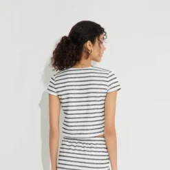 Women's Short Sleeve Jacquard Knit Tie-Front Top - Wild Fable™ 9 Women's Short Sleeve Jacquard Knit Tie-Front Top - Wild Fable™ -Thredup Fashion Shop GUEST 027d832e c506 44ba 9d1f 6de5fdbefaa0