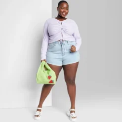 Women's Super-High Rise Rolled Cuff Jean Shorts - Wild Fable™ -Thredup Fashion Shop GUEST 04d440b5 c37c 4a9f aa38 6fef45cd9086