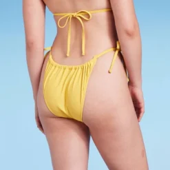 Women's Side-Tie Ultra High Leg Adjustable Coverage Bikini Bottom - Wild Fable™ Yellow 16 Women's Side-Tie Ultra High Leg Adjustable Coverage Bikini Bottom - Wild Fable™ Yellow -Thredup Fashion Shop GUEST 0760c704 042b 4747 a2aa 79d80eb73699