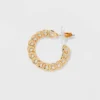 Frozen Chain And Chunky Hoop Trio Earring Set 3pc - Wild Fable™ Gold: Nickel-Free Metal Jewelry -Thredup Fashion Shop GUEST 081c03a2 c1de 43aa 9312 062846b94f61