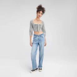 Women's Tie-Front Bubble Sleeve Top - Wild Fable™ 8 Women's Tie-Front Bubble Sleeve Top - Wild Fable™ -Thredup Fashion Shop GUEST 0848b07a 0fe3 4428 a0d0 155452283307