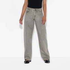 Women's Mid-Rise Barrel Jeans - Wild Fable™