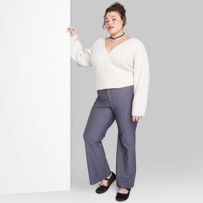 Women's Chunky Knit Wrap Sweater - Wild Fable™ 7 Women's Chunky Knit Wrap Sweater - Wild Fable™ - Image 5