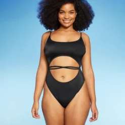 Women's Wrap Cut Out Extra Cheeky One Piece Swimsuit - Wild Fable™ 14 Women's Wrap Cut Out Extra Cheeky One Piece Swimsuit - Wild Fable™ -Thredup Fashion Shop GUEST 0f43e3e9 343c 4a1c 81eb 59d0aa4ec193