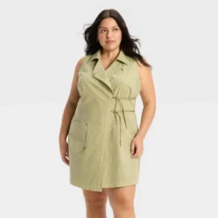 Women's Mini Wrap Dress - Wild Fable™ Olive Green -Thredup Fashion Shop GUEST 1030ad3c e16f 41b3 8094 07180d65a804