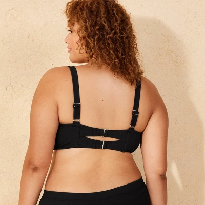 Women's Ribbed Textured Bralette Bikini Top - Wild Fable™ 3 Women's Ribbed Textured Bralette Bikini Top - Wild Fable™