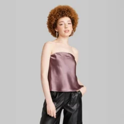 Women's Satin Tube Top - Wild Fable™