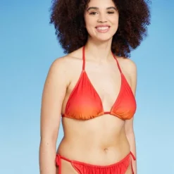 Women's Triangle Bikini Top - Wild Fable™ Orange Ombre Print 11 Women's Triangle Bikini Top - Wild Fable™ Orange Ombre Print -Thredup Fashion Shop GUEST 19cce871 85ff 4a29 ba29 8642d2744b79