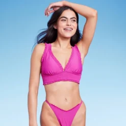 Women's Smocked Detail Longline Bikini Top - Wild Fable™ Purple 16 Women's Smocked Detail Longline Bikini Top - Wild Fable™ Purple -Thredup Fashion Shop GUEST 1ab89b57 73c0 4251 bc3d e955a793b9a7