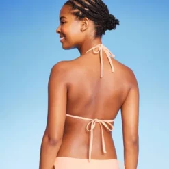 Women's Crochet Triangle Bikini Top - Wild Fable™ Peach -Thredup Fashion Shop GUEST 1c046d07 8e14 40a9 a37a 1547d28e9288