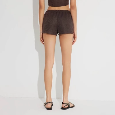 Women's Textured Knit Shorts - Wild Fable™ 6 Women's Textured Knit Shorts - Wild Fable™ - Image 4