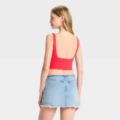 Women's ButterBliss Square Neck Tank Top - Wild Fable™