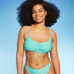 Women's Ruched Drawstring Front Bralette Bikini Top - Wild Fable™ 10 Women's Ruched Drawstring Front Bralette Bikini Top - Wild Fable™ -Thredup Fashion Shop GUEST 1c8d54ff 122d 42d1 ab90 466130737342