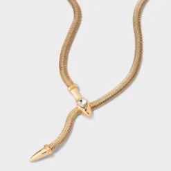 Snake Chain "Y" Necklace - Wild Fable™ Gold -Thredup Fashion Shop GUEST 1e4b65fb 4d5c 4b36 913c 224d7a3047ff