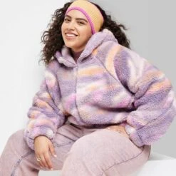 Women's Faux Shearling Full Zip-Up Sweatshirt - Wild Fable™ -Thredup Fashion Shop GUEST 20028696 942f 467f 873b 9b1410e1f8e9