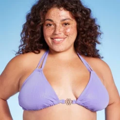 Women's Flower Charm Lurex Plisse Textured Triangle Bikini Top - Wild Fable™ Purple 6 Women's Flower Charm Lurex Plisse Textured Triangle Bikini Top - Wild Fable™ Purple -Thredup Fashion Shop GUEST 2134fcb2 5de3 40ef a839 fdc789bb17d0