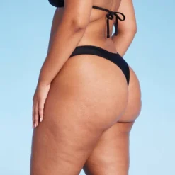 Women's Scoop Front Extra High Leg Thong Bikini Bottom - Wild Fable™ Black 10 Women's Scoop Front Extra High Leg Thong Bikini Bottom - Wild Fable™ Black -Thredup Fashion Shop GUEST 2366aa18 d171 4622 a3cd b814f337b15d