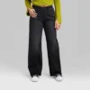 Women's Super-High Rise Wide Leg Baggy Jeans - Wild Fable™ Black Wash 1 Women's Super-High Rise Wide Leg Baggy Jeans - Wild Fable™ Black Wash -Thredup Fashion Shop GUEST 240082f1 9b4e 408a 9295 82cbe03dff8c