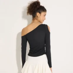 Women's One-Shoulder Long Sleeve Knit Top - Wild Fable™ 7 Women's One-Shoulder Long Sleeve Knit Top - Wild Fable™ -Thredup Fashion Shop GUEST 25b64c94 cbd4 48c0 bae2 609b00e011be