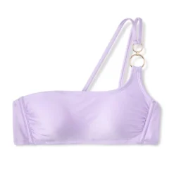 Women's Ring Detail One Shoulder Bralette Bikini Top - Wild Fable™ Shiny Light Purple 13 Women's Ring Detail One Shoulder Bralette Bikini Top - Wild Fable™ Shiny Light Purple -Thredup Fashion Shop GUEST 26e04bce 19ee 473f a00b 3c7e245e6628