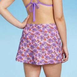Women's Side-Slit Skirt Swimsuit Cover Up - Wild Fable™ Purple Floral Print 11 Women's Side-Slit Skirt Swimsuit Cover Up - Wild Fable™ Purple Floral Print -Thredup Fashion Shop GUEST 2755fdcf 45d8 48ec a240 08b72495caf2