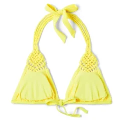 Women's Macrame Detail Triangle Bikini Top - Wild Fable™ Yellow 12 Women's Macrame Detail Triangle Bikini Top - Wild Fable™ Yellow -Thredup Fashion Shop GUEST 2993163f 84d5 494c 82fb 6f3a06690dc9