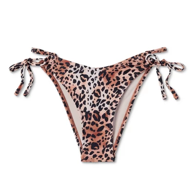 Women's Cut Out Strappy Side-Tie Extra High Leg Extra Cheeky Bikini Bottom - Wild Fable™ Multi Animal Print 7 Women's Cut Out Strappy Side-Tie Extra High Leg Extra Cheeky Bikini Bottom - Wild Fable™ Multi Animal Print - Image 5