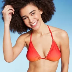 Women's Triangle Bikini Top - Wild Fable™ Orange Ombre Print 15 Women's Triangle Bikini Top - Wild Fable™ Orange Ombre Print -Thredup Fashion Shop GUEST 2d950af7 aaee 436b a906 d3e54bd7fa14