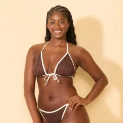 Women's Contrast Binding Crochet Medium Coverage Tie-Front Bikini Top - Wild Fable™ 8 Women's Contrast Binding Crochet Medium Coverage Tie-Front Bikini Top - Wild Fable™ -Thredup Fashion Shop GUEST 3093a2a6 2f0d 45dd 8c7e fe23a69df428