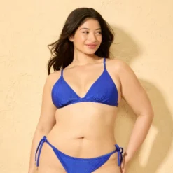 Women's Shiny Ribbed Triangle Bikini Top - Wild Fable™ -Thredup Fashion Shop GUEST 3225a61f 56c7 4907 a409 eb9ecd4601d4