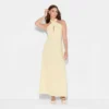 Women's Maxi A-Line Dress - Wild Fable™ Yellow 2 Women's Maxi A-Line Dress - Wild Fable™ Yellow -Thredup Fashion Shop GUEST 36c7b076 9fbf 4128 9728 a91e04ab3476