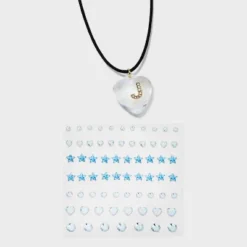 Acrylic Heart With Face Gems Pendant Necklace - Wild Fable™ Clear/Black -Thredup Fashion Shop GUEST 38adfd1d 6e08 4060 9038 398fe46be91a