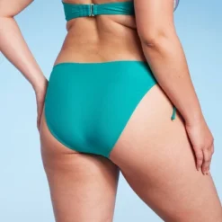 Women's Side-Tie Cheeky Bikini Bottom - Wild Fable™ Green -Thredup Fashion Shop GUEST 3938ae2e d0e8 40bc 812e 6e46fc332721