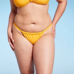 Women's Scarf Side Adjustable Coverage Bikini Bottom - Wild Fable™ Yellow 14 Women's Scarf Side Adjustable Coverage Bikini Bottom - Wild Fable™ Yellow -Thredup Fashion Shop GUEST 3ca42b19 8cd9 4a59 8c7c a600d2503264