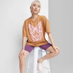 Women's Oversized Butterfly Graphic T-Shirt - Wild Fable™ Brown -Thredup Fashion Shop GUEST 3cf7eb9f 5c0d 4c1a 92e5 ec4d5de201bd