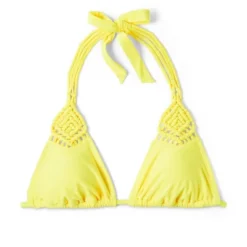 Women's Macrame Detail Triangle Bikini Top - Wild Fable™ Yellow 11 Women's Macrame Detail Triangle Bikini Top - Wild Fable™ Yellow -Thredup Fashion Shop GUEST 3f66ecc6 88f8 432b 9261 652ca88298ae