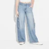 Women's Mid-Rise Wide Leg Cargo Baggy Jeans - Wild Fable™ 2 Women's Mid-Rise Wide Leg Cargo Baggy Jeans - Wild Fable™ -Thredup Fashion Shop GUEST 4027bf5a c3f5 4f60 8ba6 b747f9fabcb5