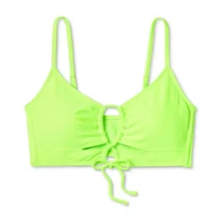 Women's Lace-Up Longline Bikini Top - Wild Fable™ Neon Green -Thredup Fashion Shop GUEST 45b05a28 9ca1 4419 8ce9 de21ec09eabc