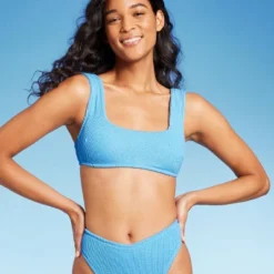 Women's Pucker Square Neck Wide Strap Bralette Bikini Top - Wild Fable™ -Thredup Fashion Shop GUEST 473eb668 675a 4275 82bd 0e127f7902f4