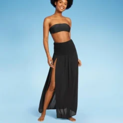 Women's Smocked High Slit Convertible Cover Up Dress - Wild Fable™ 14 Women's Smocked High Slit Convertible Cover Up Dress - Wild Fable™ -Thredup Fashion Shop GUEST 4a259241 5240 4eaa a845 7416b43b706a