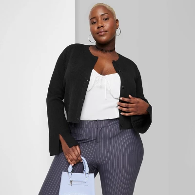 Women's Button-Front Cardigan - Wild Fable™ 5 Women's Button-Front Cardigan - Wild Fable™ - Image 3