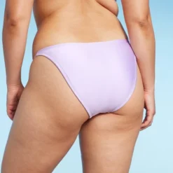 Women's Side Tab High Leg Cheeky Bikini Bottom - Wild Fable™ Shiny Light Purple 12 Women's Side Tab High Leg Cheeky Bikini Bottom - Wild Fable™ Shiny Light Purple -Thredup Fashion Shop GUEST 4de1aa94 5187 469d a08d f22f0aed7987
