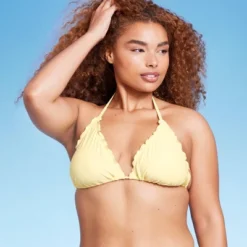 Women's Ruffle Triangle Bikini Top - Wild Fable™ 15 Women's Ruffle Triangle Bikini Top - Wild Fable™ -Thredup Fashion Shop GUEST 528d9b12 a1f4 448f a09b 53244495bb60