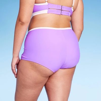 Women's Cheeky Boy Shorts Bikini Bottom - Wild Fable™ Hot Grape 3 Women's Cheeky Boy Shorts Bikini Bottom - Wild Fable™ Hot Grape