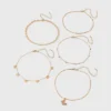 Dainty Chain With Butterfly Charm Choker Necklace Set 5pc - Wild Fable™ Gold: Brass Material, Lobster Claw Clasp, 12" Length -Thredup Fashion Shop GUEST 53fd5204 85e0 4207 88b5 8c5fc653fbdf