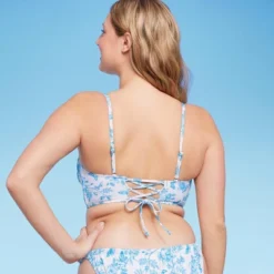 Women's Corset Longline Bikini Top - Wild Fable™ Cream -Thredup Fashion Shop GUEST 5609bd65 df27 40e6 a357 f8bda7d960a0