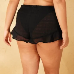 Women's Textured Chiffon Ruffle Hem Cover Up Shorts - Wild Fable™ -Thredup Fashion Shop GUEST 56765aa3 bd50 44df 8e98 78da102af791