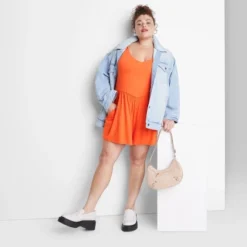 Women's Short Sleeve Knit Romper - Wild Fable™ -Thredup Fashion Shop GUEST 56e62fb0 5717 4909 93ec 90af1d862bee